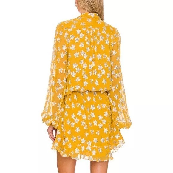 Rococo Sand Vega Yellow Estella dress size M BNWT - Picture 2 of 14